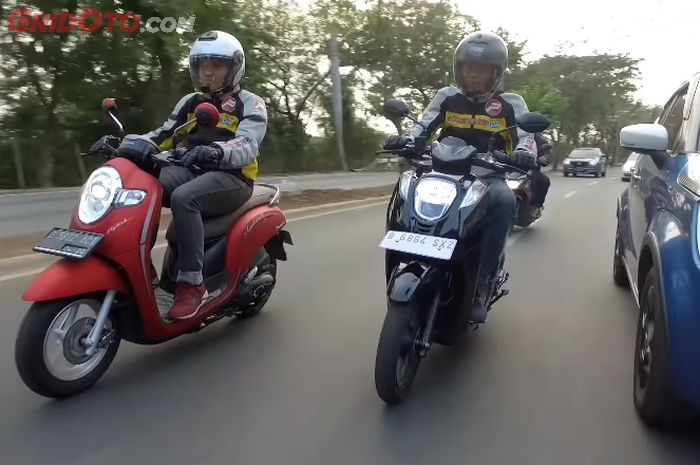 Scoopy dan Genio mana yang lebih lincah dan nyaman?