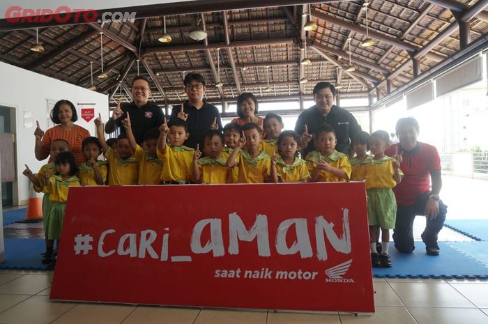 #cari_aman Astra Motor Yogyakarta beri edukasi sejak dini