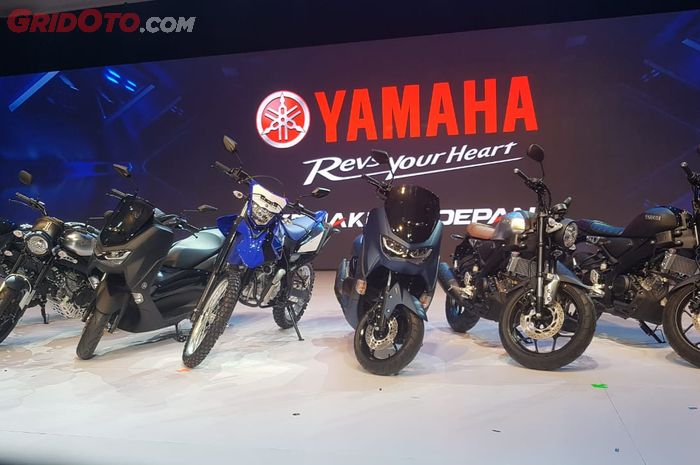 Jajaran tiga tipe motor terbaru Yamaha