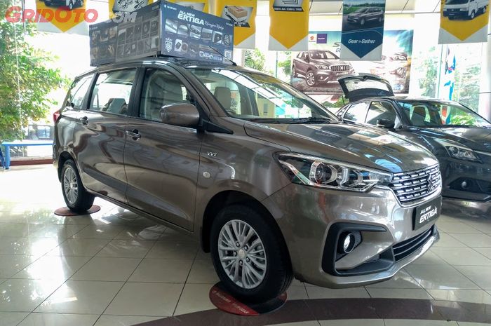 Penampakan All New Suzuki Ertiga di dealer Suzuki Restu Mahkota Karya, Kebon Jeruk, Jakarta Barat