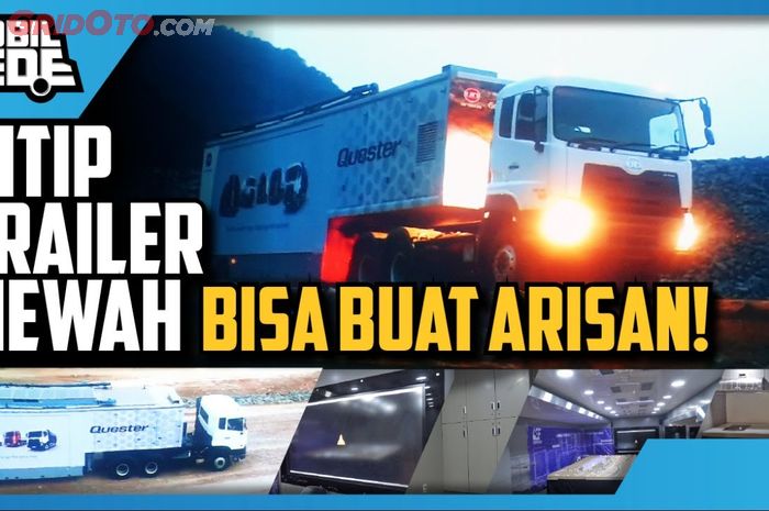 Trailer mewah bisa buat arisan