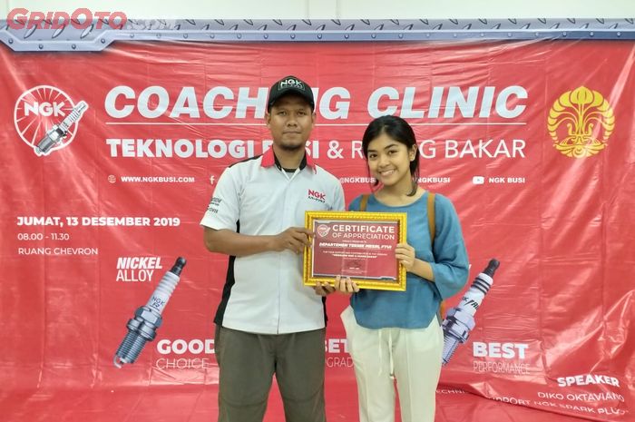 Coaching Clinic yang diadakan NGK Busi Indonesia di Universitas Indonesia, Depok
