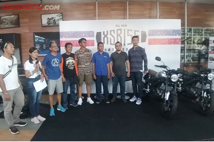 Penyerahan Yamaha XSR 155 pertama di Bali