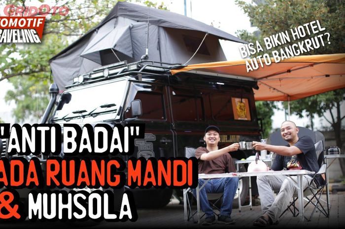 Modifikasi rooftop tent