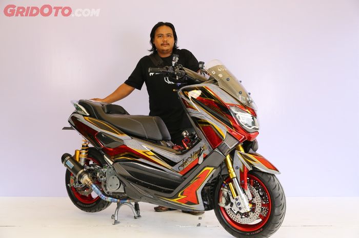 Yamaha NMAX pemenang master Customaxi Bekasi