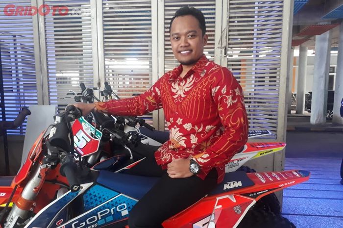 Febrian Agung. Crosser veteran