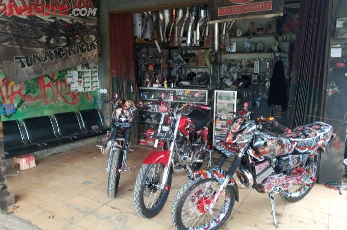Bengkel Bajay Motor, terima restorasi dan modifikasi Yamaha RX-King