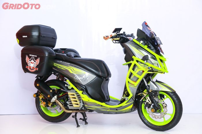 Yamaha Lexi juara best touring Customaxi Bali 