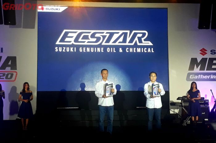 Suzuki meluncurkan pelumas resmi Ecstar