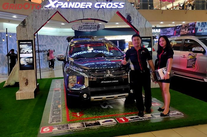 Xpander Cross di Mitsubishi Motors Auto Show Mall Metropolitan Bekasi.