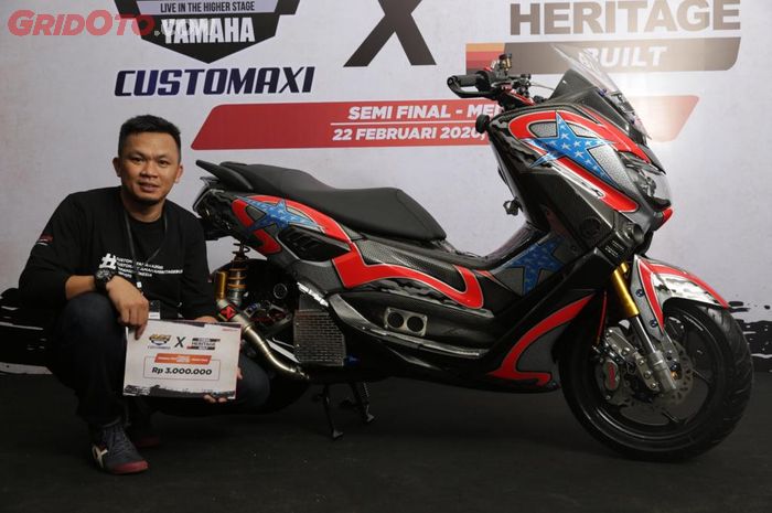 Yamaha NMAX bergelar Master dari Medan