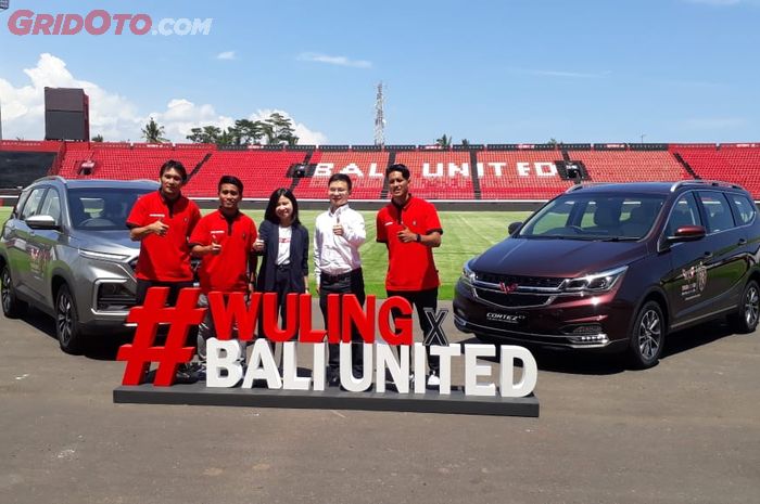 Wuling Motors menjadi salah satu sponsor platinum Bali United selama 2 musim.