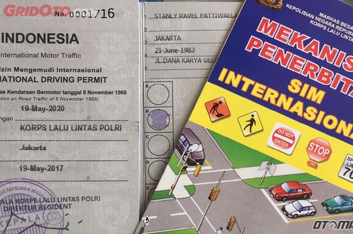 Proses pembuatan SIM Internasional