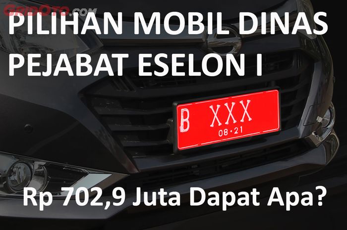 Ilustrasi Pilihan Mobil Dinas Pejabat Eselon I