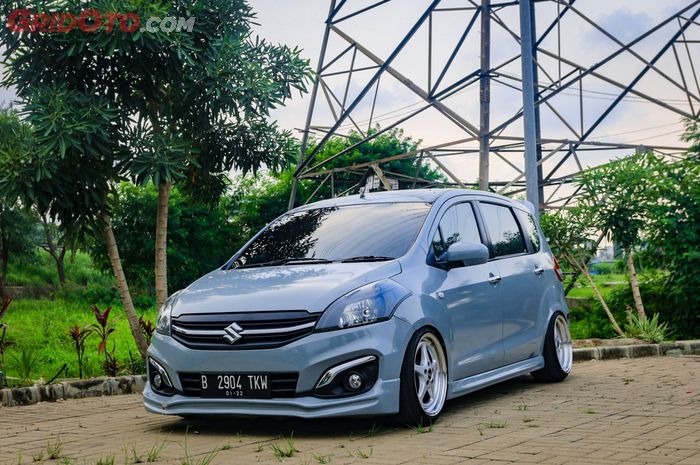 Suzuki Ertiga main static dan audio 3way di kabin