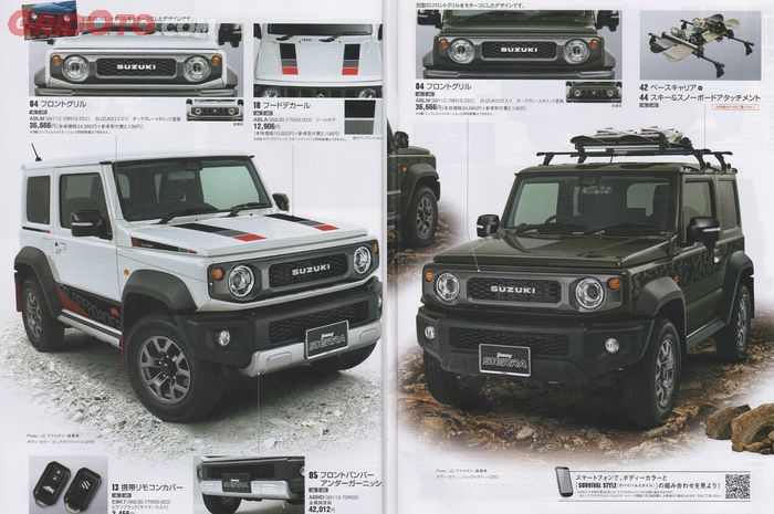 Modifikasi Suzuki Jimny baru Offroad Style vs Survival Style