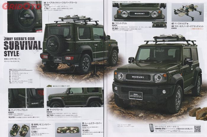 Modifikasi Suzuki Jimny baru Survival Style