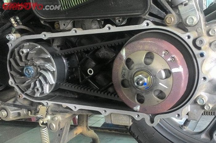 Tips Servis CVT Motor Matic, Ini penyebab gredek selain kampas ganda dan mangkok kampas ganda 