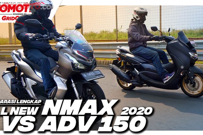 Video komparasi Yamaha All New NMAX vs ADV 150