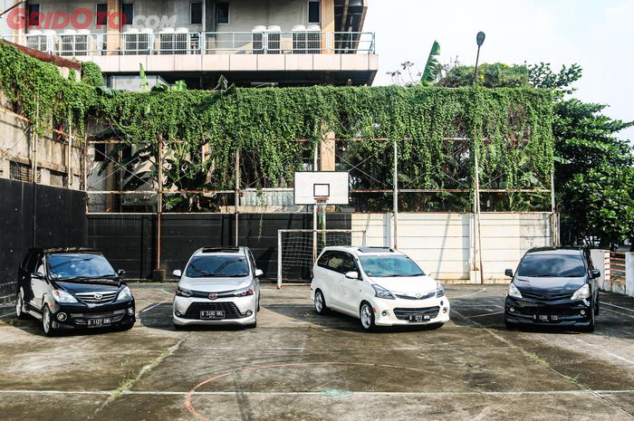Toyita Avanza kompakan modif meski beda gaya