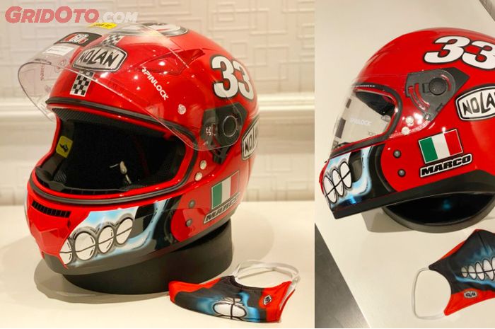 Nolan N60.5 Melandri ITA Teeth Special Limited Edition 