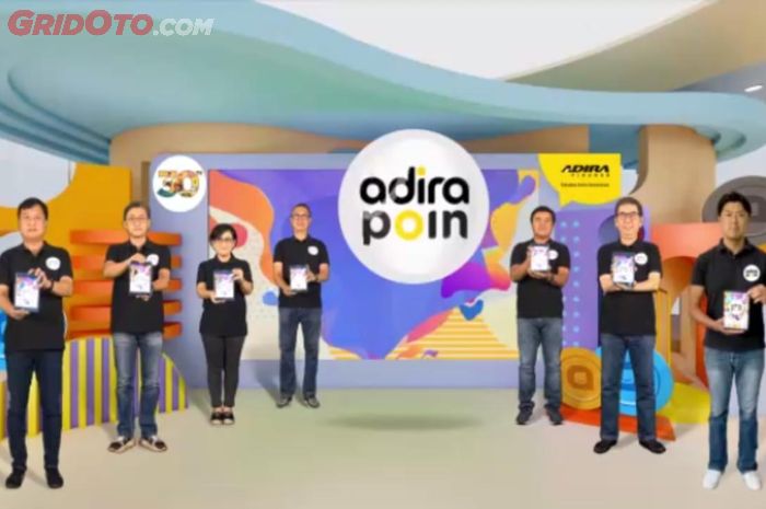 Launcing virtual Adira Poin Adira Finance, Selasa (8/9/2020).