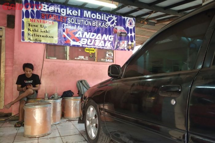 Kandang Abutak, bengkel spesialis Toyota Starlet