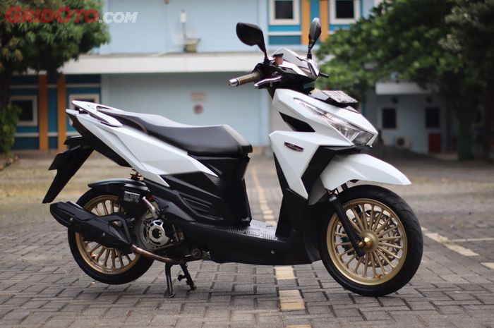 Modal 800 ribuan pasang kipas tambahan di radiator Honda Vario 125.