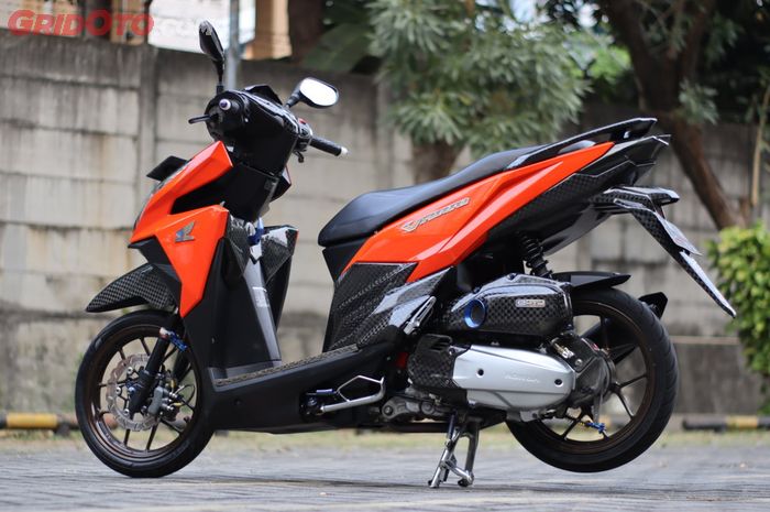 Mesin Honda Vario 125 Bertampang Keren Ini Bengkak Jadi ...