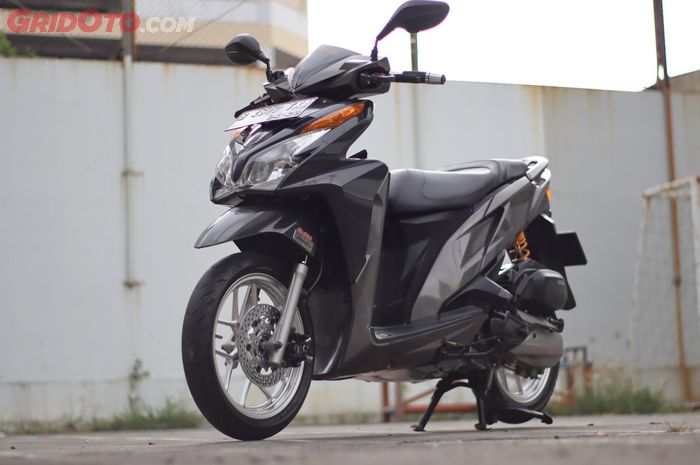 Pria ini menyegarkan kembali Honda Vario 125 lama miliknya, habis 25 jutaan sob! 