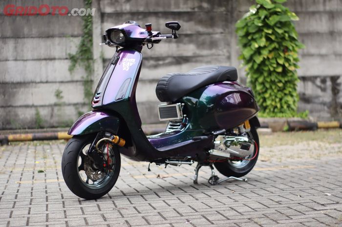 Vespa Sprint bore up 200cc, habiskan modal kisaran Rp 50 jutaan!