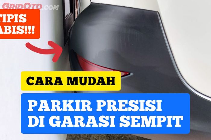 Parkir presisi di garasi sempit