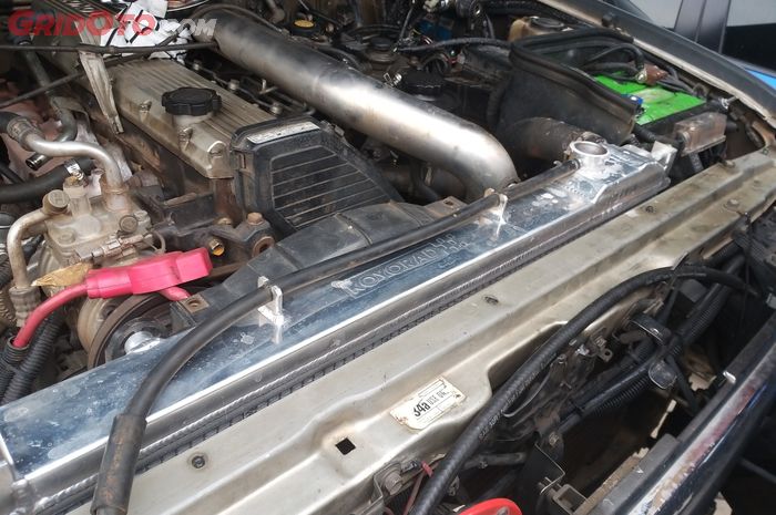 Radiator aftermarket berukuran lebih besar