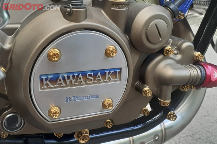 3 part kecil pada Kawasaki Ninja R modifikasi ini harganya tembus jutaan rupiah                          