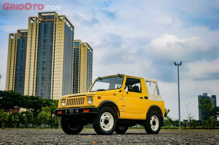 Ilustrasi Suzuki Jimny lawas, Sierra SJ410Q