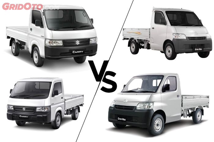 Suzuki New Carry Pick Up vs Daihatsu Gran Max Pick Up