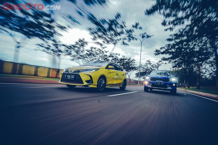 Komparasi Toyota Yaris TRD Sportivo VS KIA Sonet Premiere