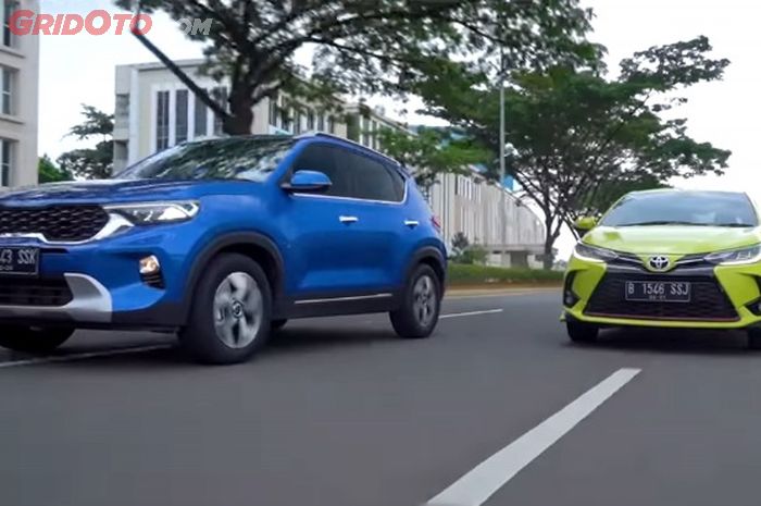 KIA Sonet VS Toyota Yaris