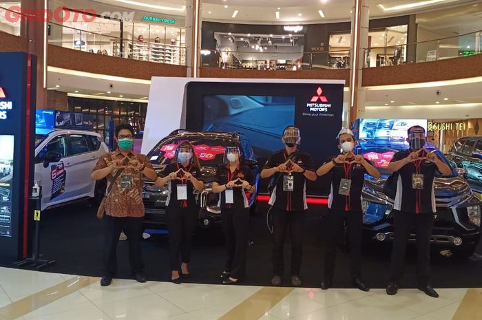 Mitsubishi Motors Auto Show di Summarecon Mall Bekasi (SMB), Kamis (18/2/2021).