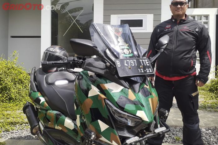 Yamaha XMAX dobrak kapasitas mesin jadi 350cc, langganan turing antar pulau Indonesia.