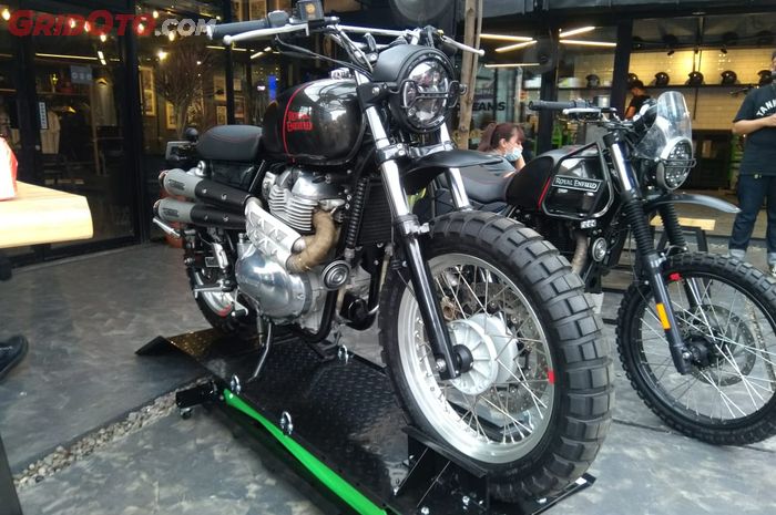 Smoked Garage SG 21 OGIC menggunakan Royal Enfield Interceptor 650 Twin sebagai donor