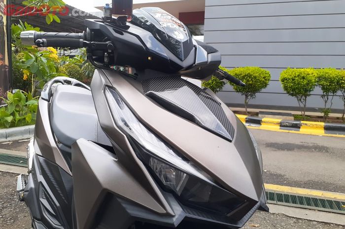 Terinspirasi Lamborghini bonda Honda Vario 125 diguyur warna misterius.