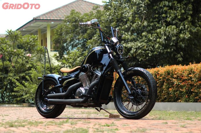Modifikasi Honda VT 600 Shadow milik Sinto, gak hanya estetika tapi juga wajib fungsional!