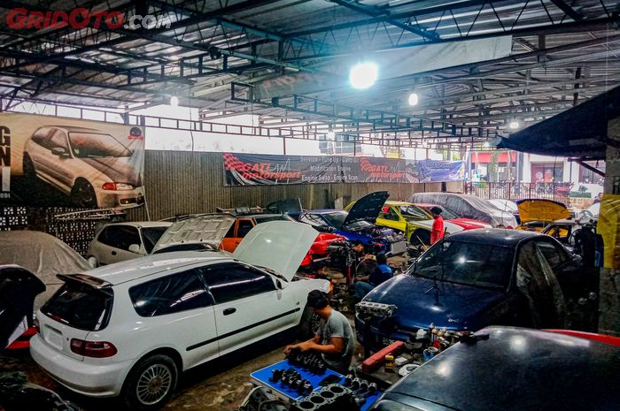 GATI Motorsport bermarkas di Pamulang, Tangerang Selatan