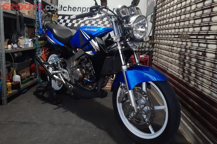 Batal Nikah Modifikasi Kawasaki Ninja R Gaya Road Race Jadi Sasaran Gridoto Com