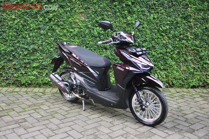 Modifikasi Honda Vario 150 aliran proper matic