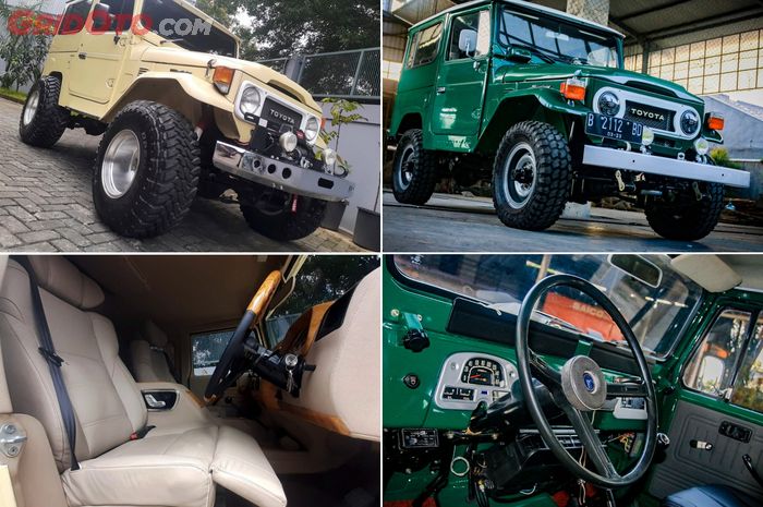 Duo restorasi modifikasi Toyota FJ40 dengan pendekatan berbeda