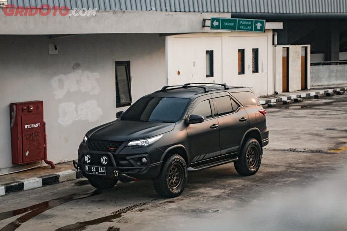 Tampilan Bikin Jiper, Modifikasi Fortuner VRZ Ini Performanya Beringas