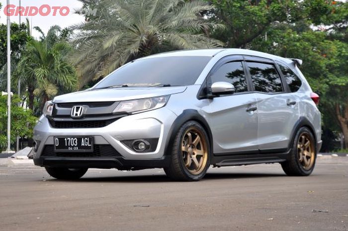 Modifikasi Honda BR-V E 2017, kaki-kaki terlihat padat dan kekar