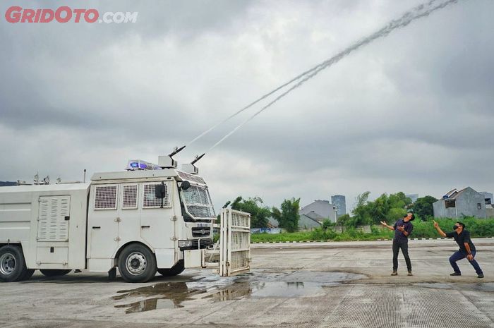 Water cannon untuk pasukan perdamaian Perserikatan Bangsa Bangsa